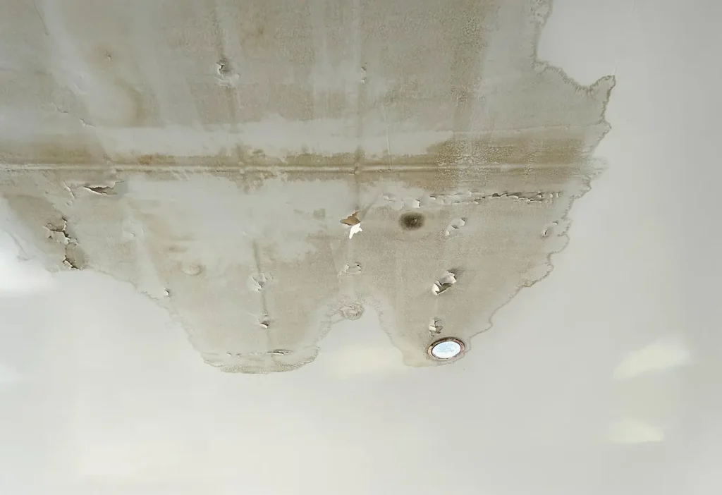 Ceiling leak