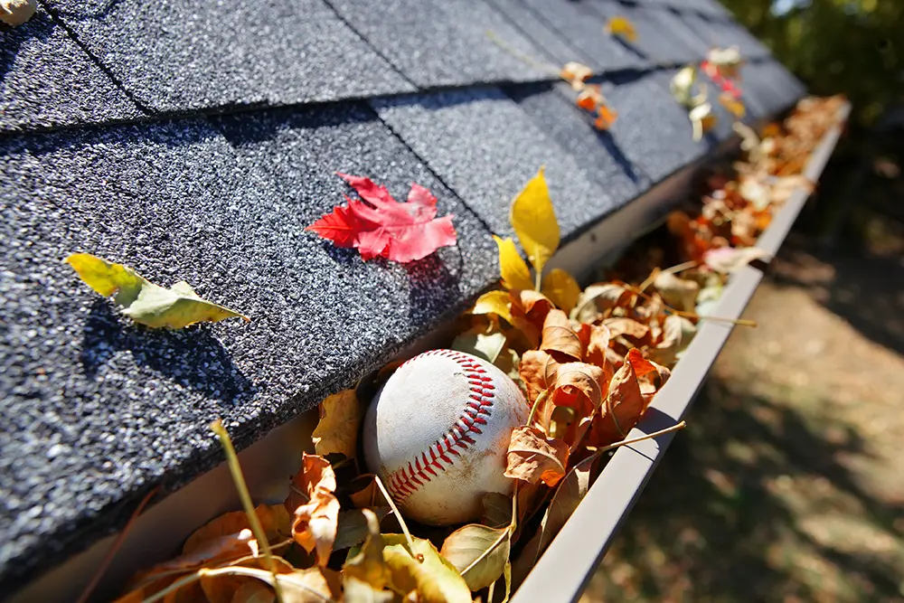 Clean Gutters Before Fall Leaves Cause Roof Problems
